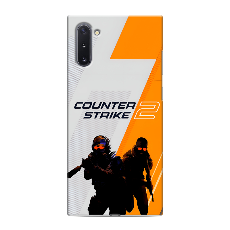 Силиконовый противоударный чехол на Samsung Galaxy Note 10 с принтом Counter Strike Силиконовый противоударный чехол на Samsung Galaxy Note 10 с принтом Counter Strike