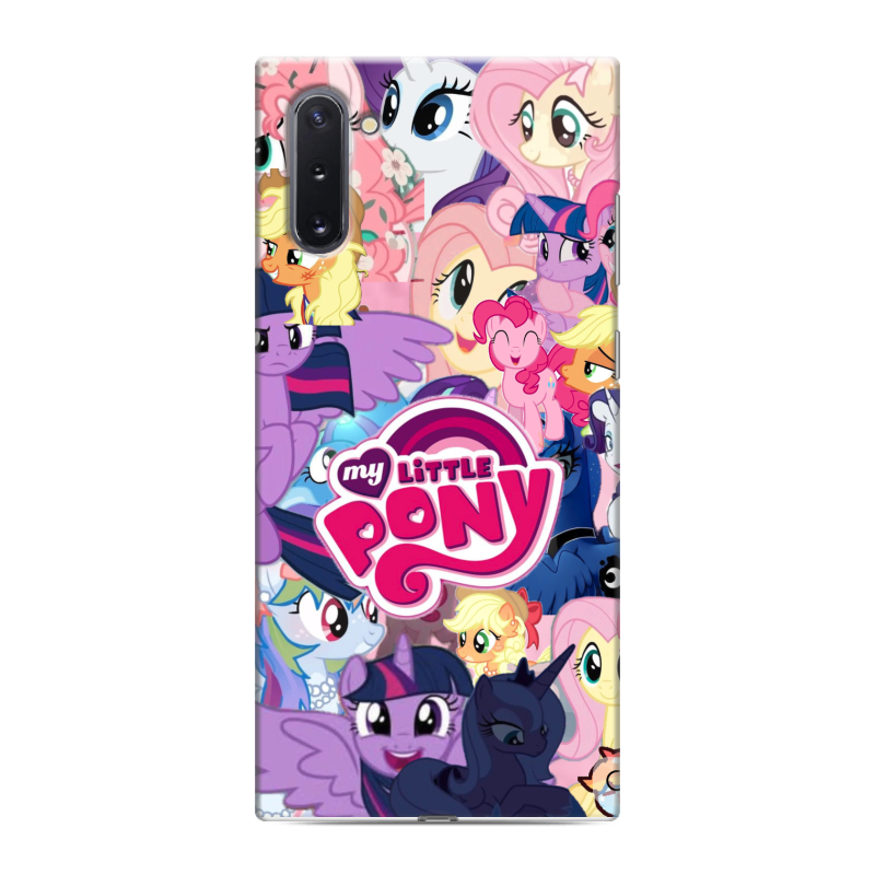 Силиконовый чехол на Samsung Galaxy Note 10 с принтом My little pony Дружба чудо Силиконовый чехол на Samsung Galaxy Note 10 с принтом My little pony Дружба чудо
