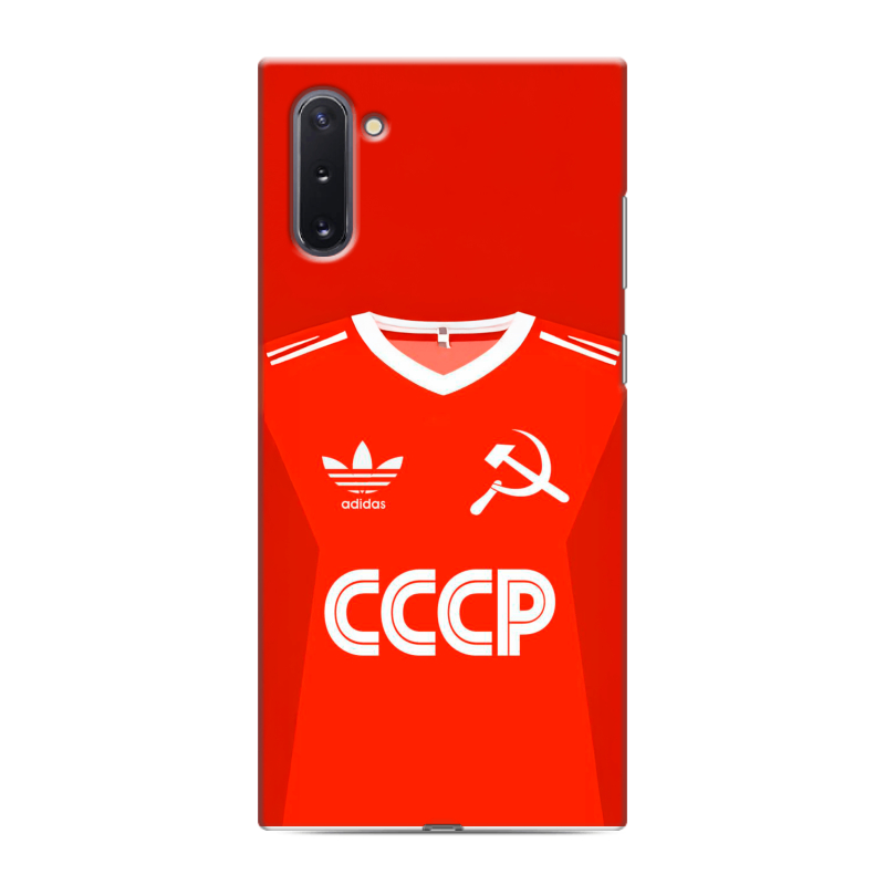 Силиконовый чехол на Samsung Galaxy Note 10 с принтом Флаг Герб СССР Силиконовый чехол на Samsung Galaxy Note 10 с принтом Флаг Герб СССР