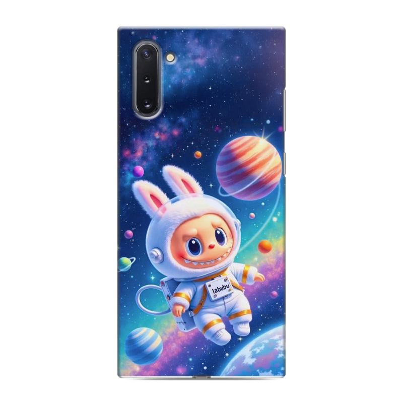 Силиконовый противоударный чехол на Samsung Galaxy Note 10 с принтом Labubu Лабубу Силиконовый противоударный чехол на Samsung Galaxy Note 10 с принтом Labubu Лабубу