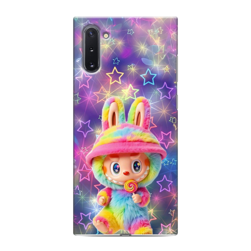 Силиконовый чехол на Samsung Galaxy Note 10 с принтом Labubu Лабубу Силиконовый чехол на Samsung Galaxy Note 10 с принтом Labubu Лабубу