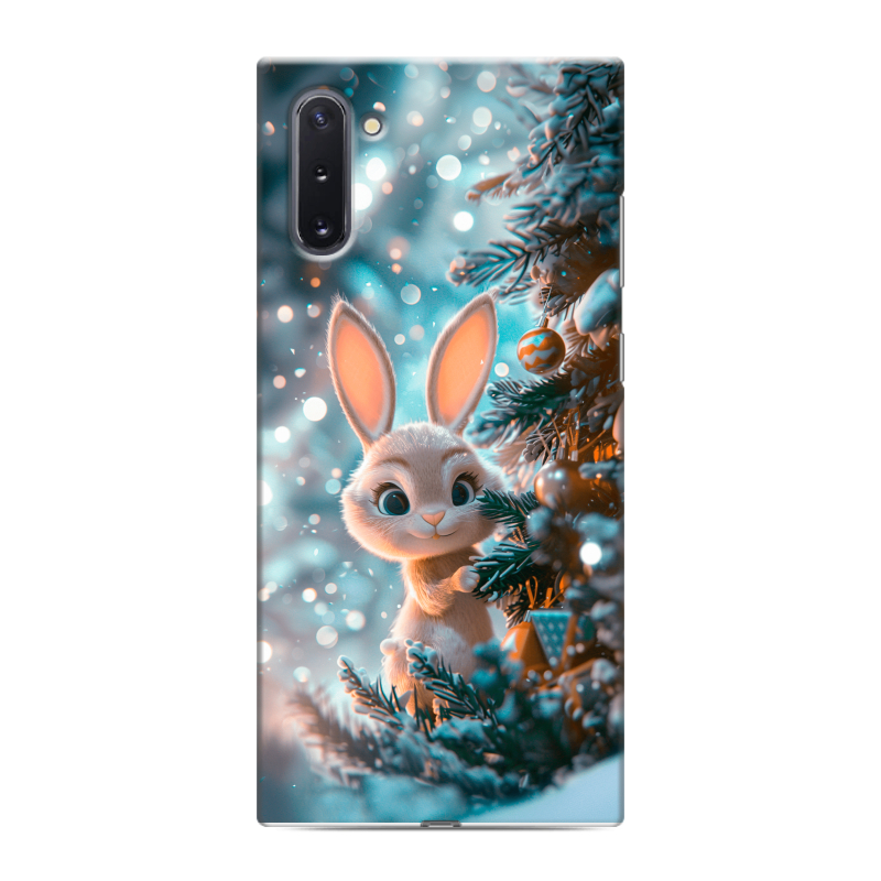 Силиконовый чехол на Samsung Galaxy Note 10 с принтом Новый год Силиконовый чехол на Samsung Galaxy Note 10 с принтом Новый год