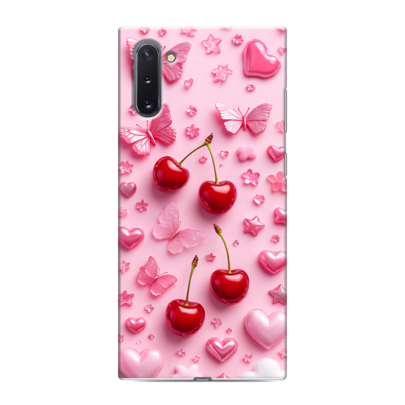 Силиконовый противоударный чехол на Samsung Galaxy Note 10 с принтом для девочек Силиконовый противоударный чехол на Samsung Galaxy Note 10 с принтом для девочек