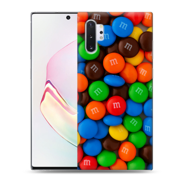 Силиконовый чехол на Samsung Galaxy Note 10 Plus с принтом Конфеты Силиконовый чехол на Samsung Galaxy Note 10 Plus с принтом Конфеты