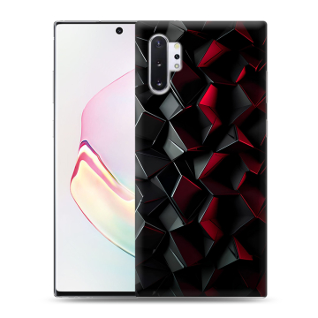 Силиконовый чехол на Samsung Galaxy Note 10 Plus с принтом Абстракция Силиконовый чехол на Samsung Galaxy Note 10 Plus с принтом Абстракция