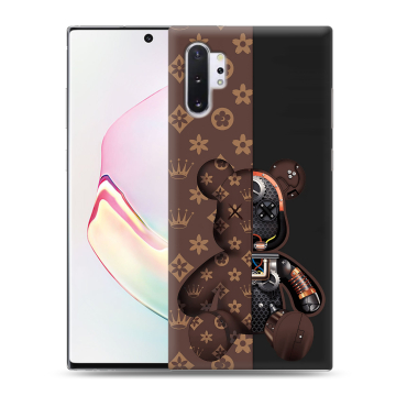 Силиконовый чехол на Samsung Galaxy Note 10 Plus с принтом Луи робот Силиконовый чехол на Samsung Galaxy Note 10 Plus с принтом Луи робот