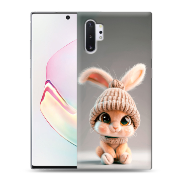 Силиконовый чехол на Samsung Galaxy Note 10 Plus с принтом Кролик