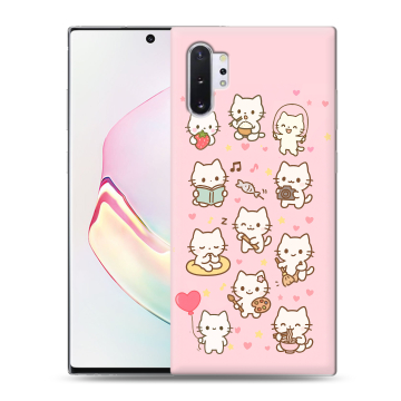Силиконовый чехол на Samsung Galaxy Note 10 Plus с принтом Hello Kitty Хелоу Кити Силиконовый чехол на Samsung Galaxy Note 10 Plus с принтом Hello Kitty Хелоу Кити