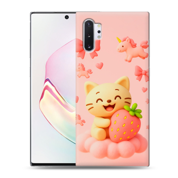 Силиконовый чехол на Samsung Galaxy Note 10 Plus с принтом для девочек Силиконовый чехол на Samsung Galaxy Note 10 Plus с принтом для девочек