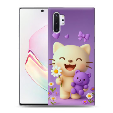 Силиконовый чехол на Samsung Galaxy Note 10 Plus с принтом для девочек Силиконовый чехол на Samsung Galaxy Note 10 Plus с принтом для девочек