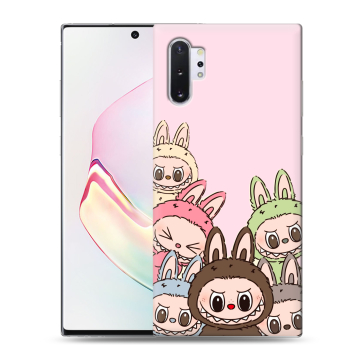 Силиконовый чехол на Samsung Galaxy Note 10 Plus с принтом Лабубу Силиконовый чехол на Samsung Galaxy Note 10 Plus с принтом Лабубу