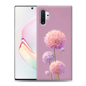 Силиконовый чехол на Samsung Galaxy Note 10 Plus с принтом Цветы Силиконовый чехол на Samsung Galaxy Note 10 Plus с принтом Цветы