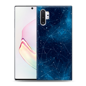 Силиконовый чехол на Samsung Galaxy Note 10 Plus с принтом Космос звезды Силиконовый чехол на Samsung Galaxy Note 10 Plus с принтом Космос звезды