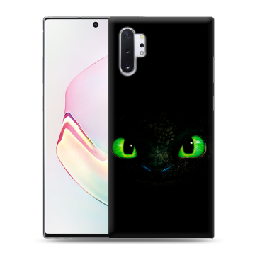 Силиконовый чехол на Samsung Galaxy Note 10 Plus с принтом Как приручить дракона Силиконовый чехол на Samsung Galaxy Note 10 Plus с принтом Как приручить дракона