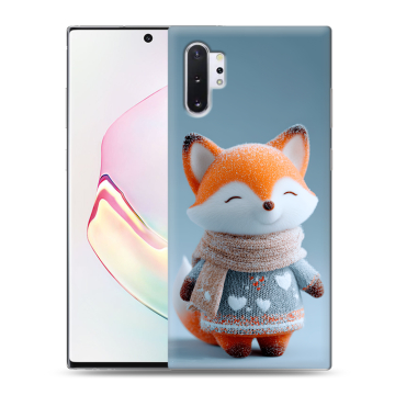 Силиконовый чехол на Samsung Galaxy Note 10 Plus с принтом Лиса Силиконовый чехол на Samsung Galaxy Note 10 Plus с принтом Лиса