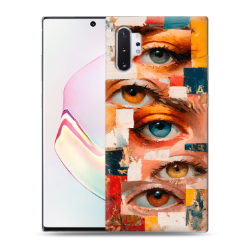 Силиконовый чехол на Samsung Galaxy Note 10 Plus с принтом Модный принт Силиконовый чехол на Samsung Galaxy Note 10 Plus с принтом Модный принт
