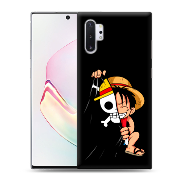 Силиконовый чехол на Samsung Galaxy Note 10 Plus с принтом One Piece Ван Пис Силиконовый чехол на Samsung Galaxy Note 10 Plus с принтом One Piece Ван Пис