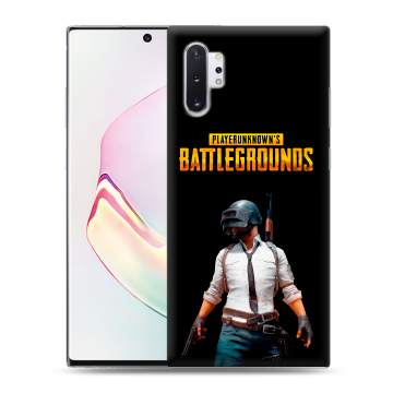 Силиконовый чехол на Samsung Galaxy Note 10 Plus с принтом PUGB ПАГБ Силиконовый чехол на Samsung Galaxy Note 10 Plus с принтом PUGB ПАГБ