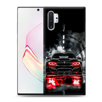 Силиконовый чехол на Samsung Galaxy Note 10 Plus с принтом BMW БМВ