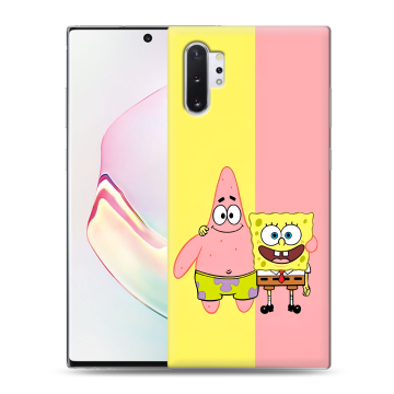 Силиконовый чехол на Samsung Galaxy Note 10 Plus с принтом Спанч боб Спанчбоб Силиконовый чехол на Samsung Galaxy Note 10 Plus с принтом Спанч боб Спанчбоб