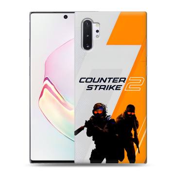 Силиконовый чехол на Samsung Galaxy Note 10 Plus с принтом Counter Strike Силиконовый чехол на Samsung Galaxy Note 10 Plus с принтом Counter Strike