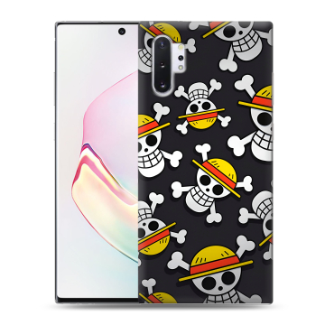 Силиконовый чехол на Samsung Galaxy Note 10 Plus с принтом One Piece Ван Пис Силиконовый чехол на Samsung Galaxy Note 10 Plus с принтом One Piece Ван Пис
