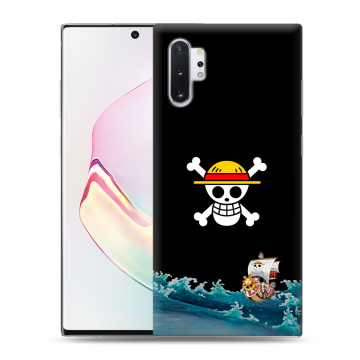 Силиконовый чехол на Samsung Galaxy Note 10 Plus с принтом One Piece Ван Пис Силиконовый чехол на Samsung Galaxy Note 10 Plus с принтом One Piece Ван Пис