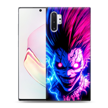 Силиконовый чехол на Samsung Galaxy Note 10 Plus с принтом Death note Тетрадь смерти Силиконовый чехол на Samsung Galaxy Note 10 Plus с принтом Death note Тетрадь смерти