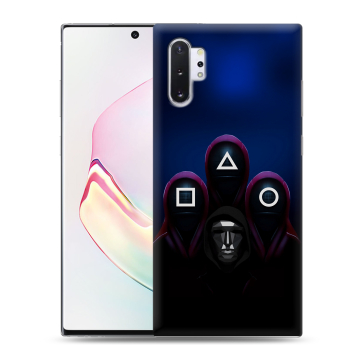 Силиконовый чехол на Samsung Galaxy Note 10 Plus с принтом Игра Кальмара Силиконовый чехол на Samsung Galaxy Note 10 Plus с принтом Игра Кальмара