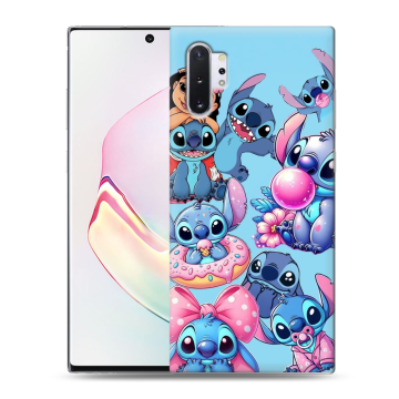Силиконовый чехол на Samsung Galaxy Note 10 Plus с принтом Лило и Стич Силиконовый чехол на Samsung Galaxy Note 10 Plus с принтом Лило и Стич
