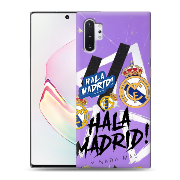 Силиконовый чехол на Samsung Galaxy Note 10 Plus с принтом Real Madrid Реал Мадрид Силиконовый чехол на Samsung Galaxy Note 10 Plus с принтом Real Madrid Реал Мадрид