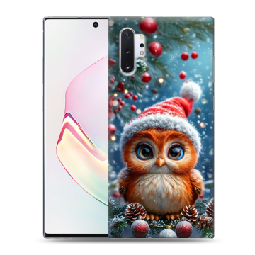Силиконовый чехол на Samsung Galaxy Note 10 Plus с принтом Новый год Силиконовый чехол на Samsung Galaxy Note 10 Plus с принтом Новый год
