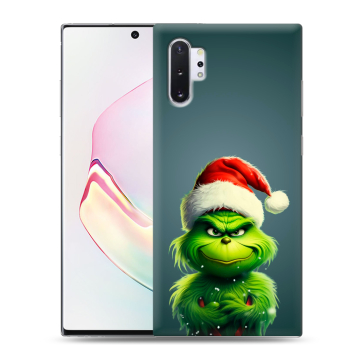 Силиконовый чехол на Samsung Galaxy Note 10 Plus с принтом Новый год Силиконовый чехол на Samsung Galaxy Note 10 Plus с принтом Новый год