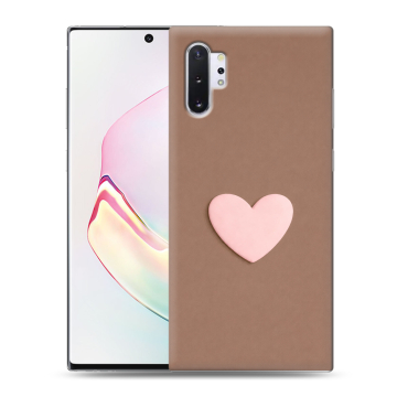 Силиконовый чехол на Samsung Galaxy Note 10 Plus с принтом женский