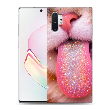 Силиконовый чехол на Samsung Galaxy Note 10 Plus с принтом для девочек Силиконовый чехол на Samsung Galaxy Note 10 Plus с принтом для девочек