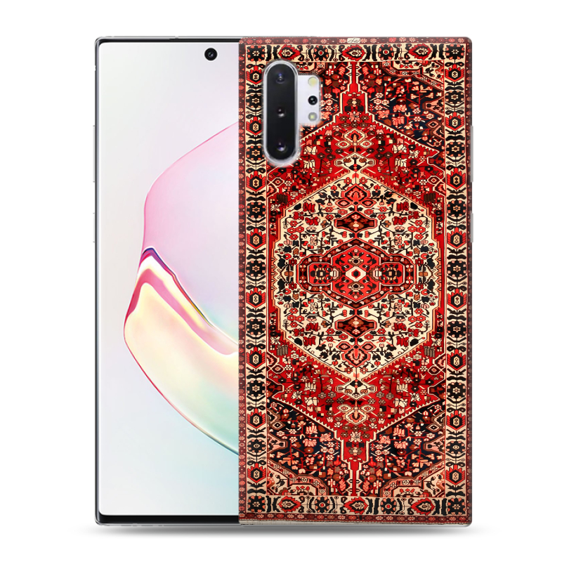 Силиконовый противоударный чехол на Samsung Galaxy Note 10 Plus с принтом Ковер Силиконовый противоударный чехол на Samsung Galaxy Note 10 Plus с принтом Ковер