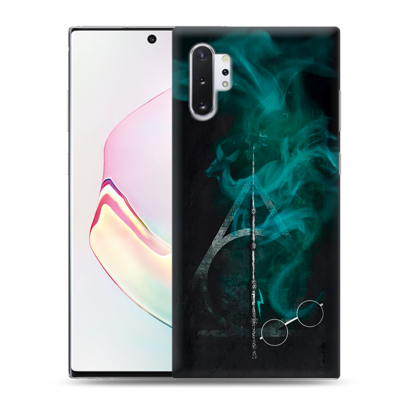 Силиконовый чехол на Samsung Galaxy Note 10 Plus с принтом Гарри Поттер Harry Potter Силиконовый чехол на Samsung Galaxy Note 10 Plus с принтом Гарри Поттер Harry Potter