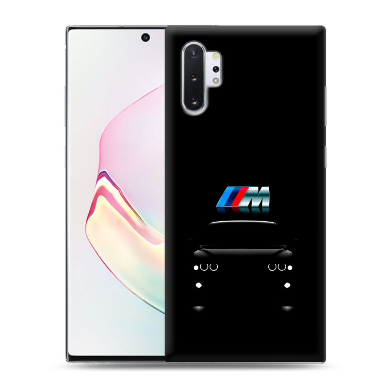 Силиконовый чехол на Samsung Galaxy Note 10 Plus с принтом БМВ BMW Силиконовый чехол на Samsung Galaxy Note 10 Plus с принтом БМВ BMW