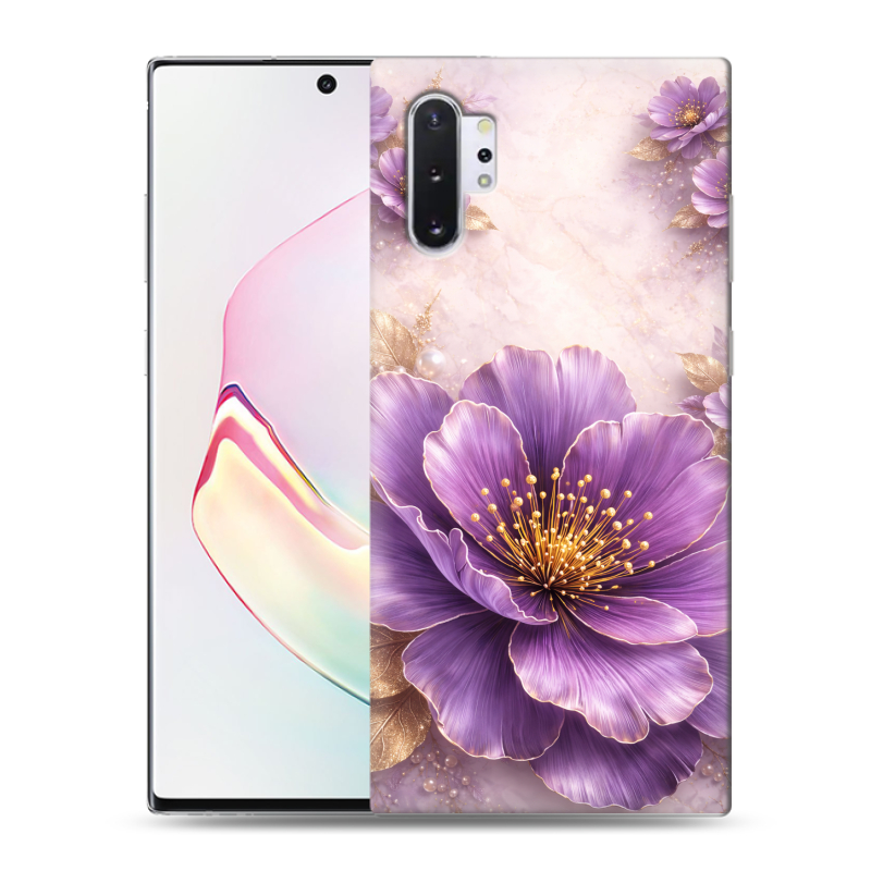 Силиконовый чехол на Samsung Galaxy Note 10 Plus с принтом женский Силиконовый чехол на Samsung Galaxy Note 10 Plus с принтом женский
