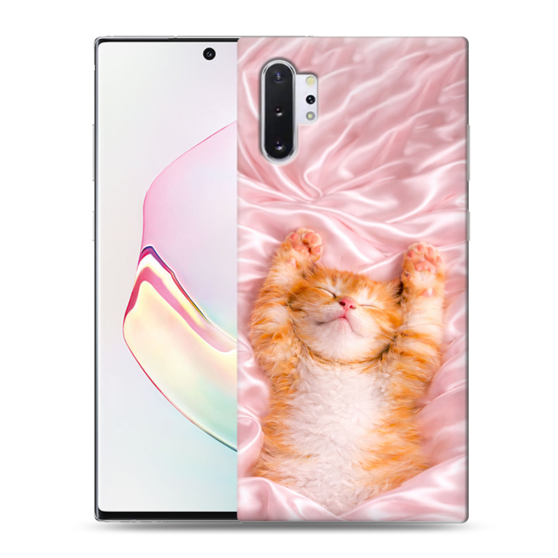 Силиконовый чехол на Samsung Galaxy Note 10 Plus с принтом женский Силиконовый чехол на Samsung Galaxy Note 10 Plus с принтом женский