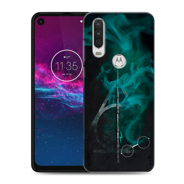 Силиконовый чехол на Motorola One Action с принтом Гарри Поттер Harry Potter