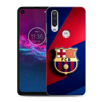 Силиконовый чехол на Motorola One Action с принтом Барселона Barcelona
