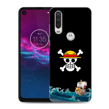 Силиконовый чехол на Motorola One Action с принтом One Piece Ван Пис