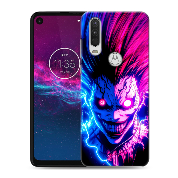 Силиконовый чехол на Motorola One Action с принтом Death note Тетрадь смерти Силиконовый чехол на Motorola One Action с принтом Death note Тетрадь смерти