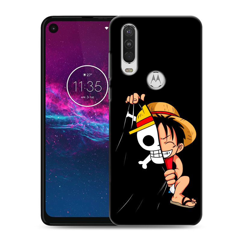 Силиконовый чехол на Motorola One Action с принтом One Piece Ван Пис Силиконовый чехол на Motorola One Action с принтом One Piece Ван Пис