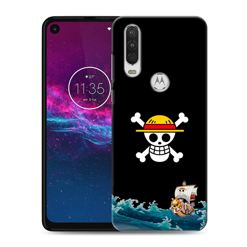 Силиконовый чехол на Motorola One Action с принтом One Piece Ван Пис Силиконовый чехол на Motorola One Action с принтом One Piece Ван Пис