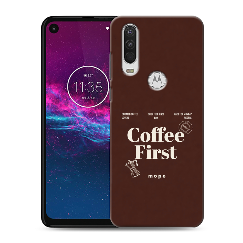 Силиконовый чехол на Motorola One Action с принтом женский Силиконовый чехол на Motorola One Action с принтом женский