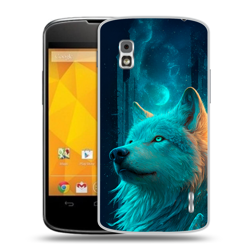 Пластиковый чехол на LG Google Nexus 4 с принтом бабочки саккура Пластиковый чехол на LG Google Nexus 4 с принтом бабочки саккура