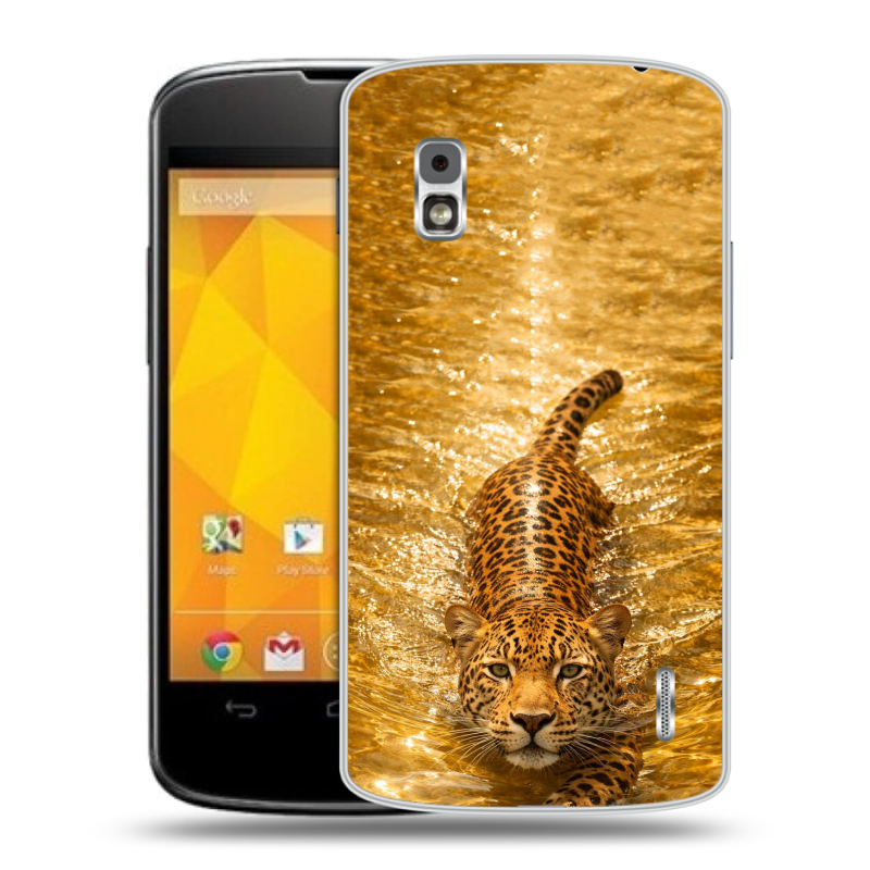 Пластиковый чехол на LG Google Nexus 4 с принтом женский Пластиковый чехол на LG Google Nexus 4 с принтом женский