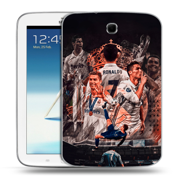 Силиконовый чехол на Samsung Galaxy Note 8.0 с принтом Реал Роналдо Real Ronaldo Силиконовый чехол на Samsung Galaxy Note 8.0 с принтом Реал Роналдо Real Ronaldo